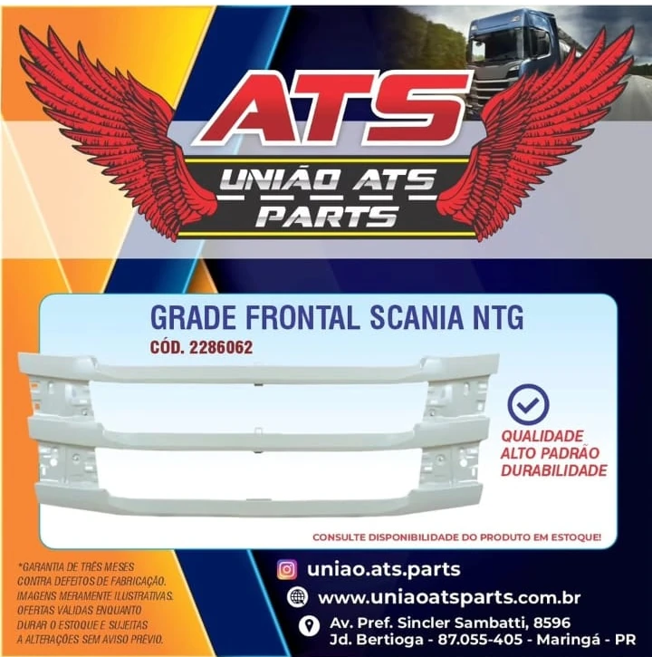 Grade frontal Scania NTG