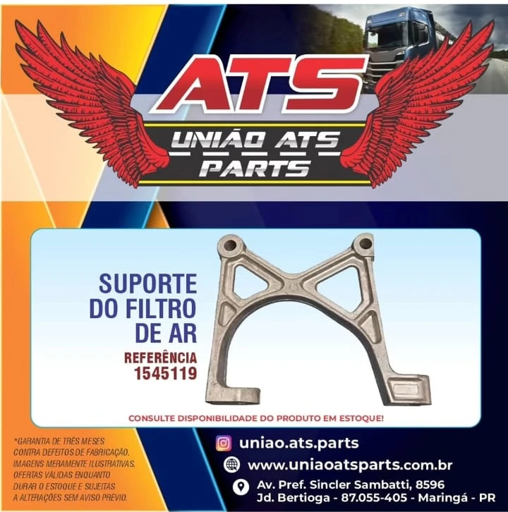 Suporte do filtro de ar Scania